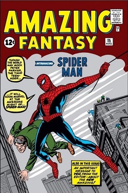 Amazing Fantasy #15, an upcoming CoverLineage catalog