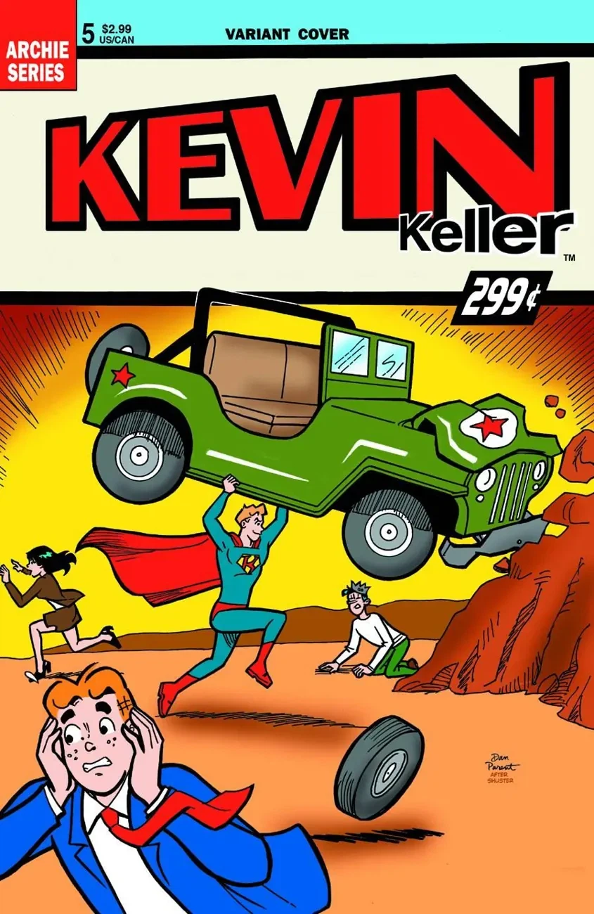 Kevin Keller 5 — Action Comics #1 Homage
