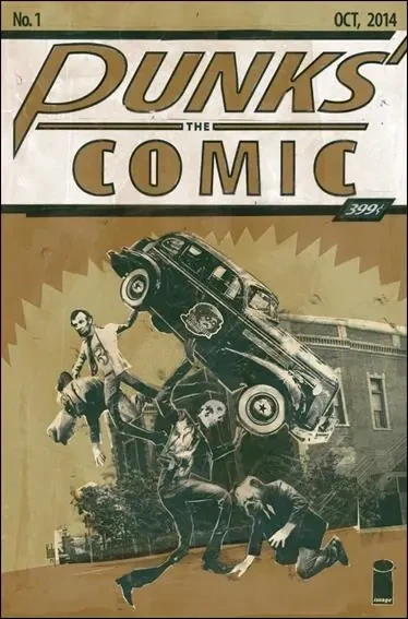 Punks: The Comic 1 — Cover B Phantom Group Variant
