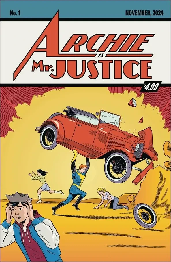 Archie Is Mr. Justice 1 — Cover C Matt Talbot Variant