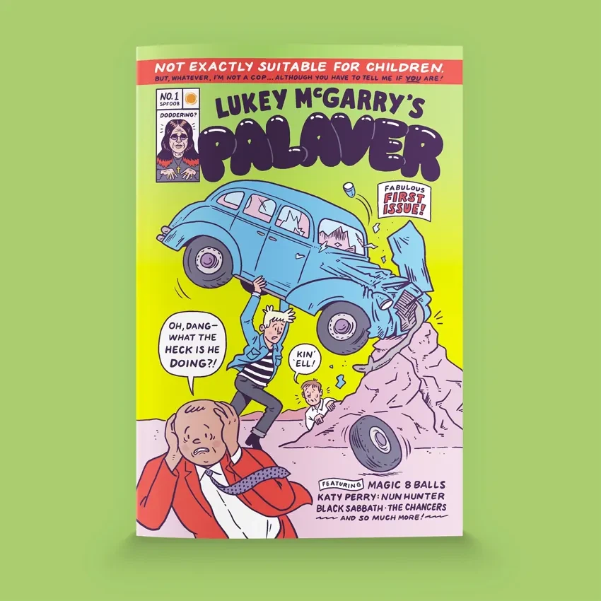 Lukey McGarry’s Palaver 1 — Regular cover