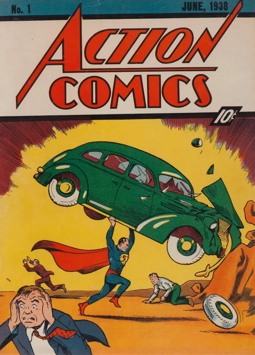 Action Comics #1 catalog cover