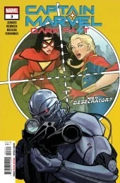 Captain Marvel: Dark Past #3, Regular cover