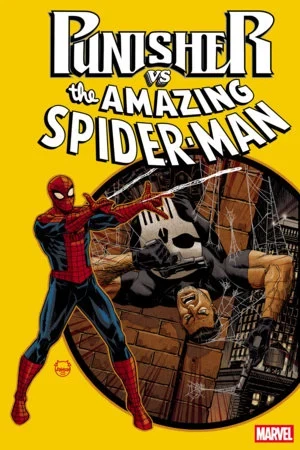 Punisher vs. Spider-Man #1 — Dave Johnson foil variant