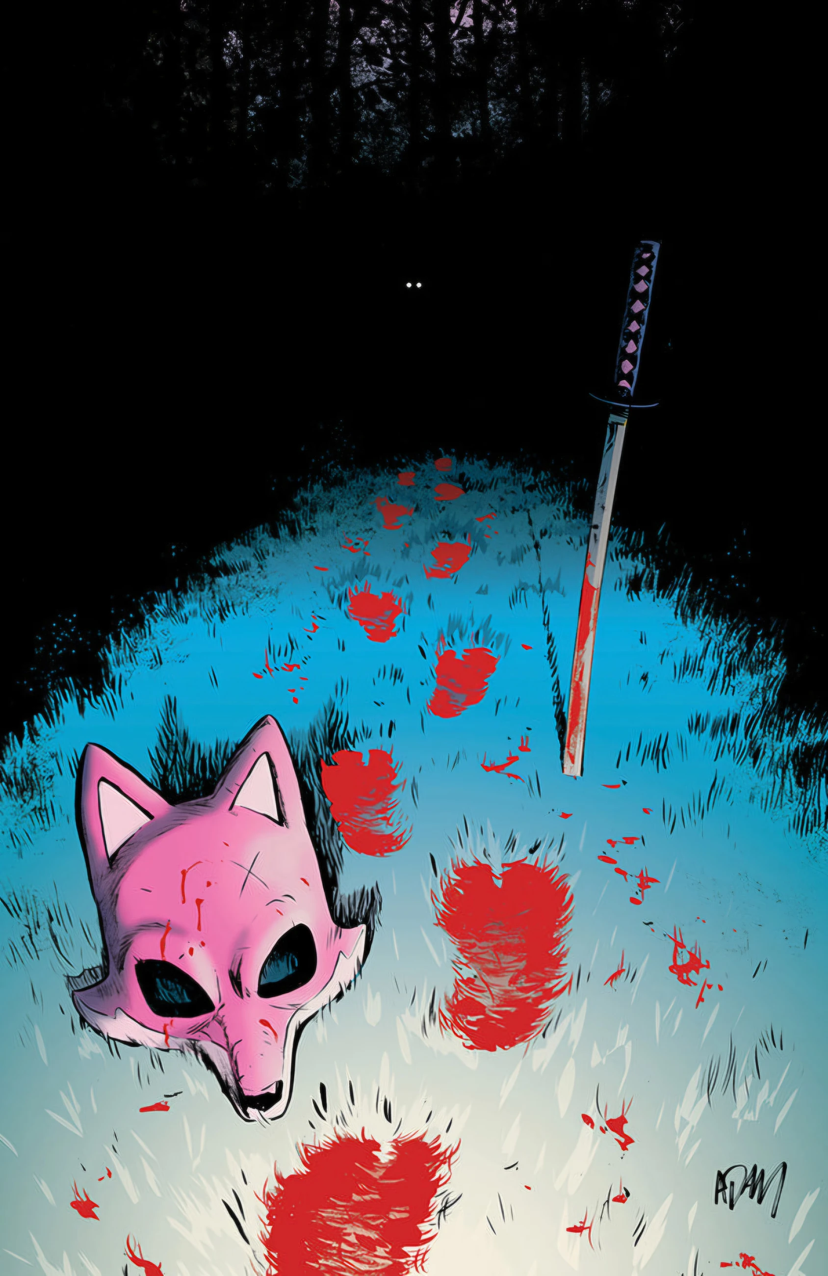 Exquisite Corpses: Fox Mask Killer 1 Adam Gorham Something Is Killing the Children #1 Cover Lineage homage
