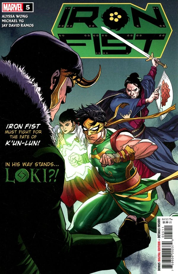 Iron Fist #5 — Standard cover