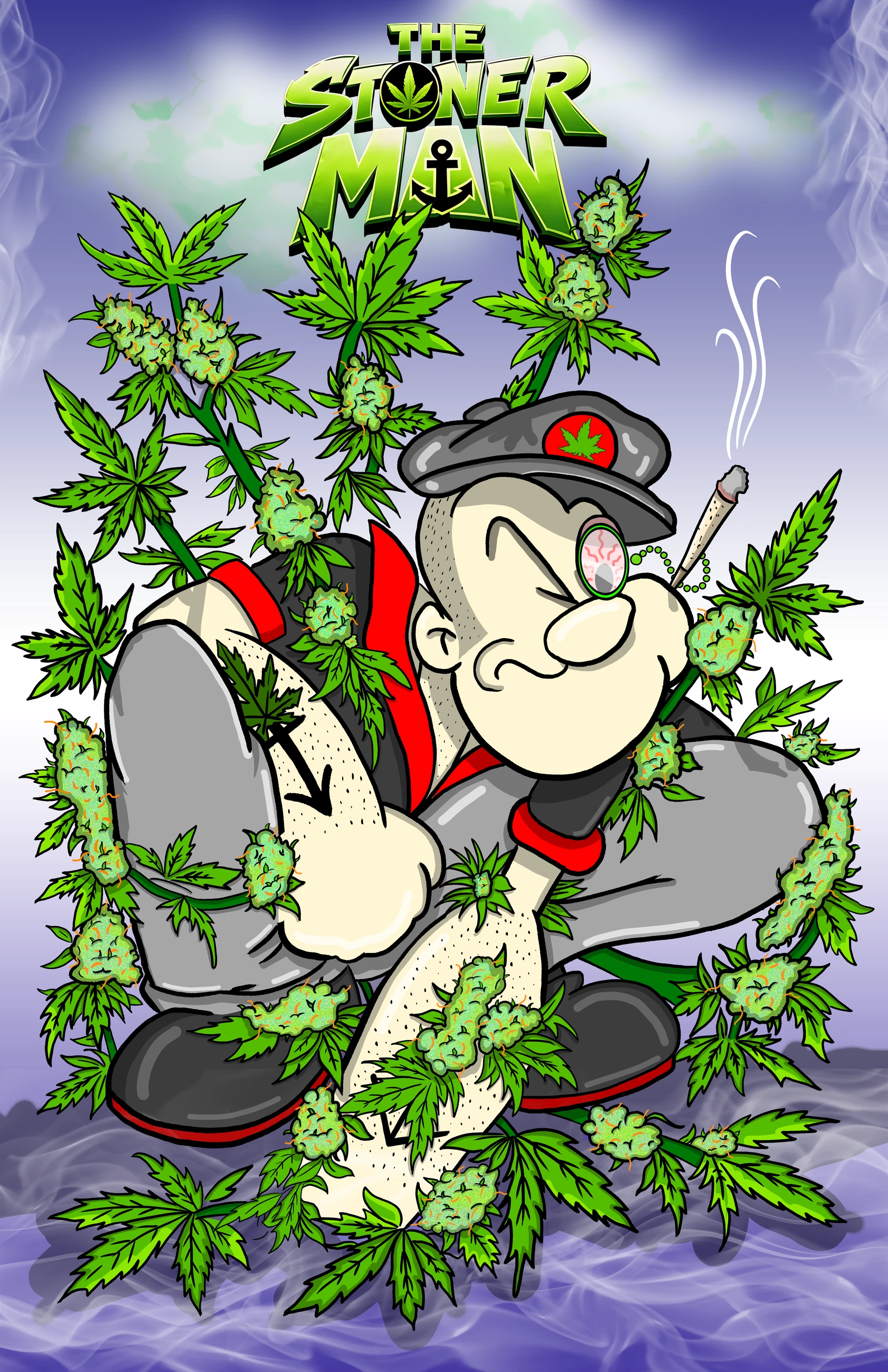 The Stoner Man 1 Tyler Gosman Spider-Man #1 (1990) Cover Lineage homage