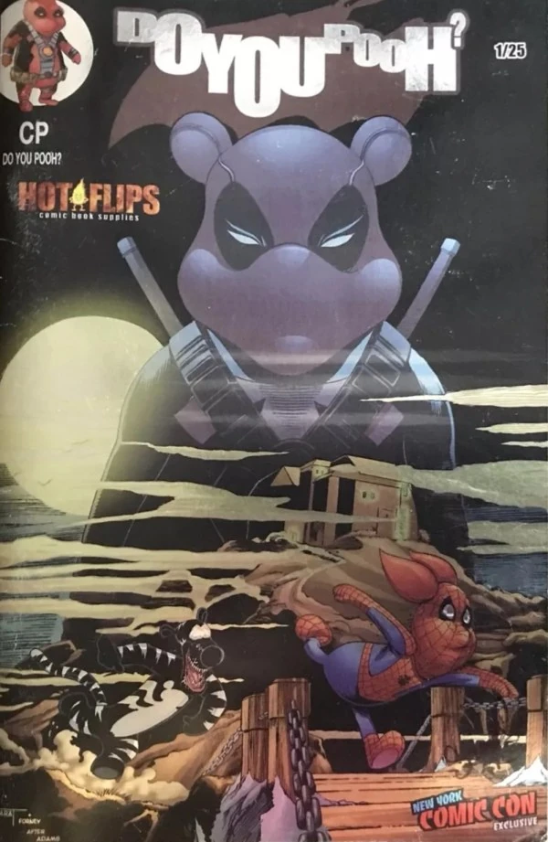 Do You Pooh? #1 — Hot Flips New York Comic Con, Foil Variant