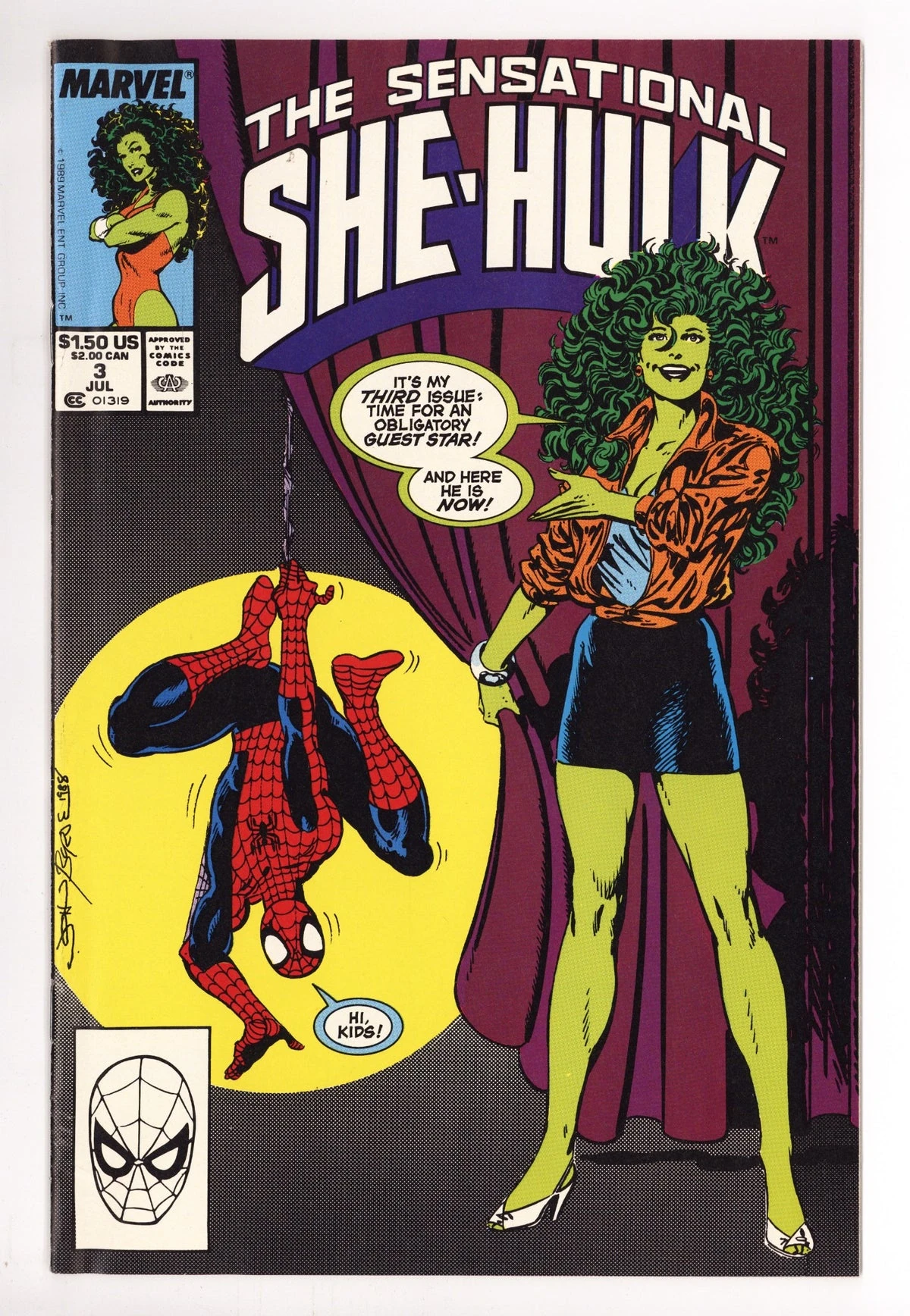 The Sensational She-Hulk #3 — Standard cover