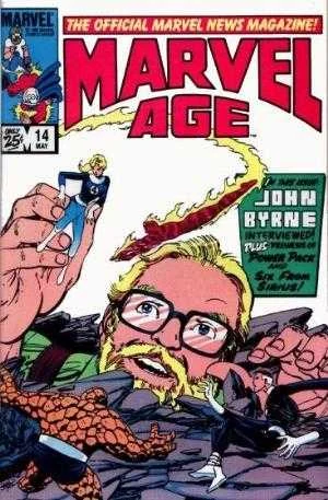 Marvel Age #14 — Standard cover