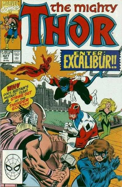 Thor #427 — Standard cover (direct + newsstand editions)
