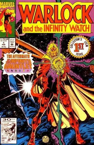 Warlock and the Infinity Watch #1 — Standard cover
