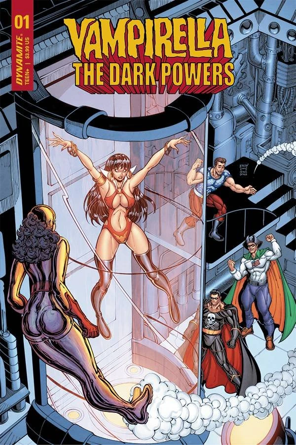 Vampirella: The Dark Powers #1 — 1:15 Will Robson Homage Variant (+ 1:11 B&W, 1:25 Virgin)