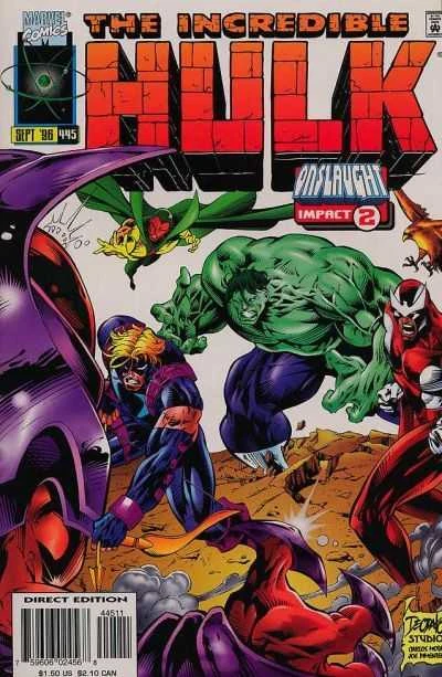 The Incredible Hulk #445 — Standard cover