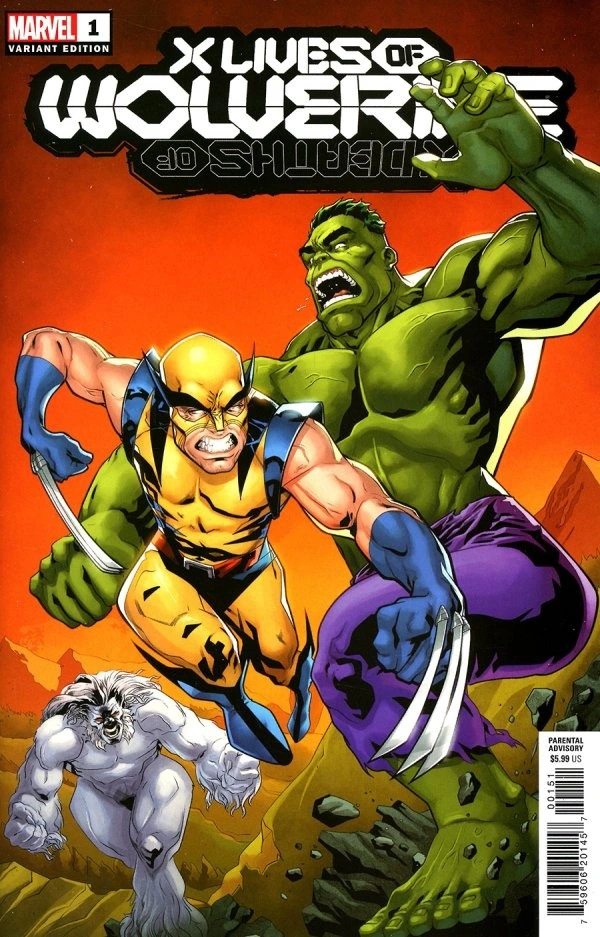 X Lives of Wolverine #1 — Will Sliney Homage Variant, cover by Will Sliney