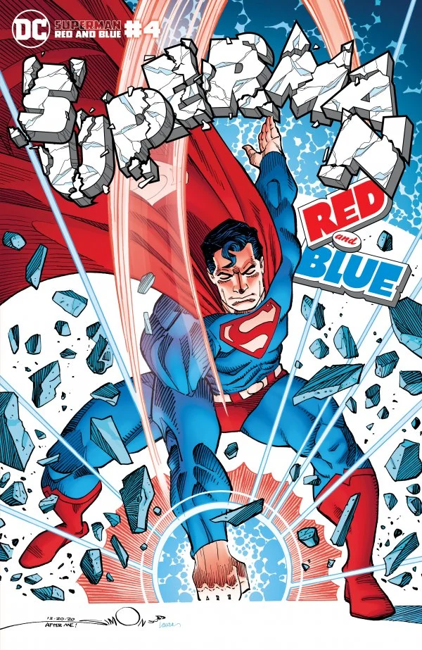 Superman: Red and Blue #4 — Cover B Walt Simonson Variant