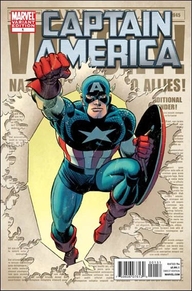 Captain America #1 — John Romita Sr. 1:25 incentive variant