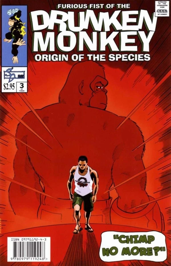 Furious Fist of the Drunken Monkey: Origin of the Species #3 — regular cover
