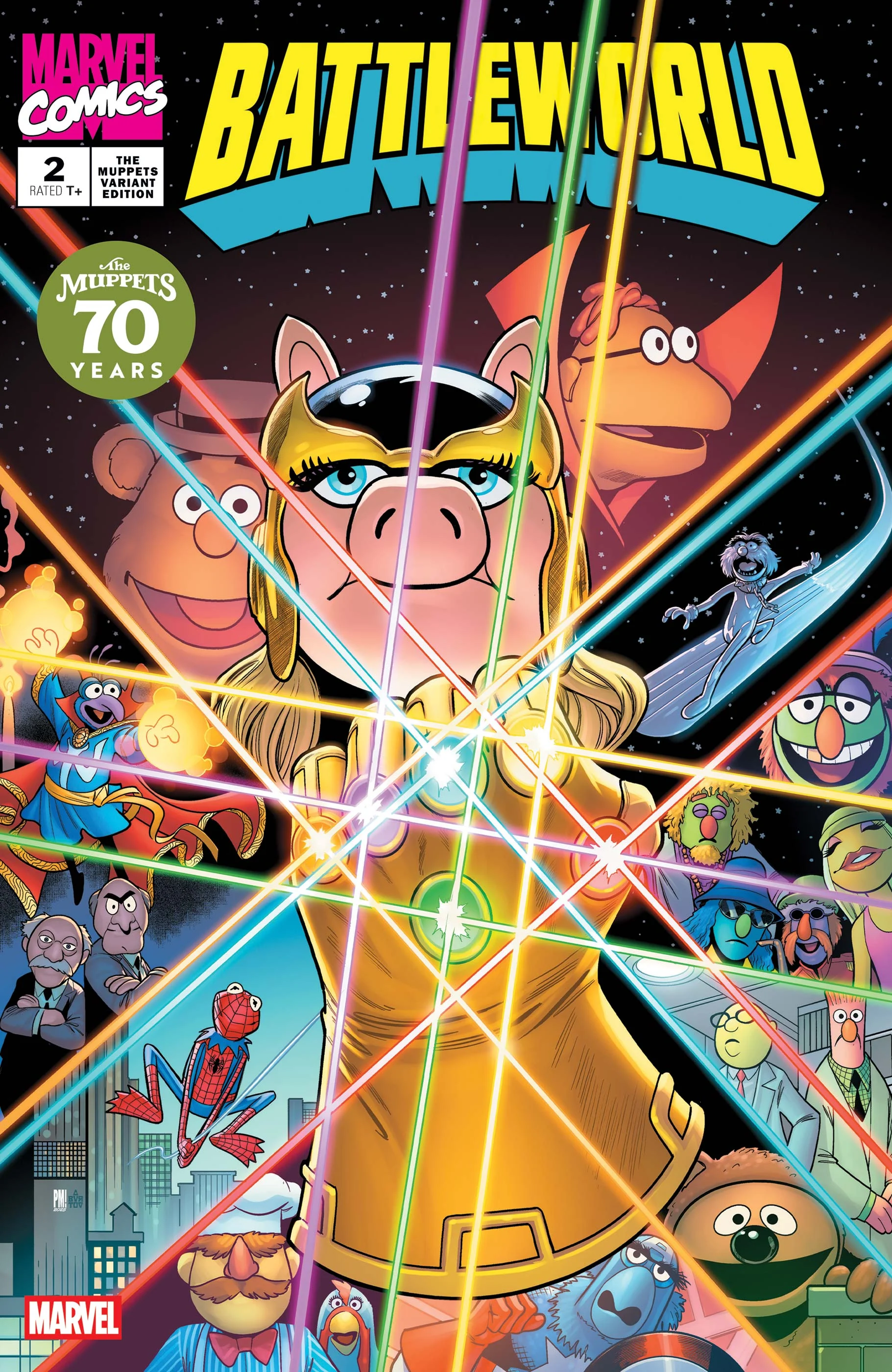 Battleworld #2 — Muppets 70th Anniversary variant