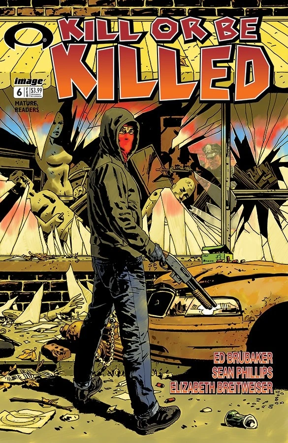 Kill or Be Killed #6 — Sean Phillips Image Tribute Variant, cover by Sean Phillips