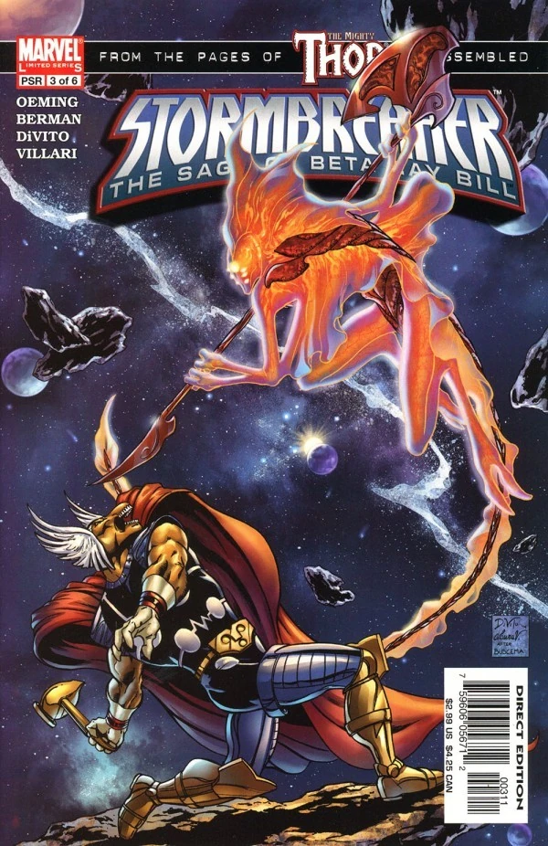 Stormbreaker: The Saga of Beta Ray Bill #3 — Standard cover