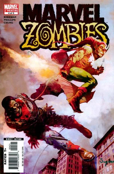 Marvel Zombies #4 — Second printing — distinct ASM39 homage cover