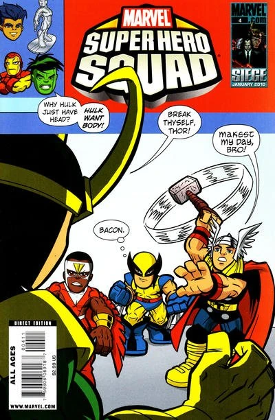 Marvel Super Hero Squad #4 — Standard cover