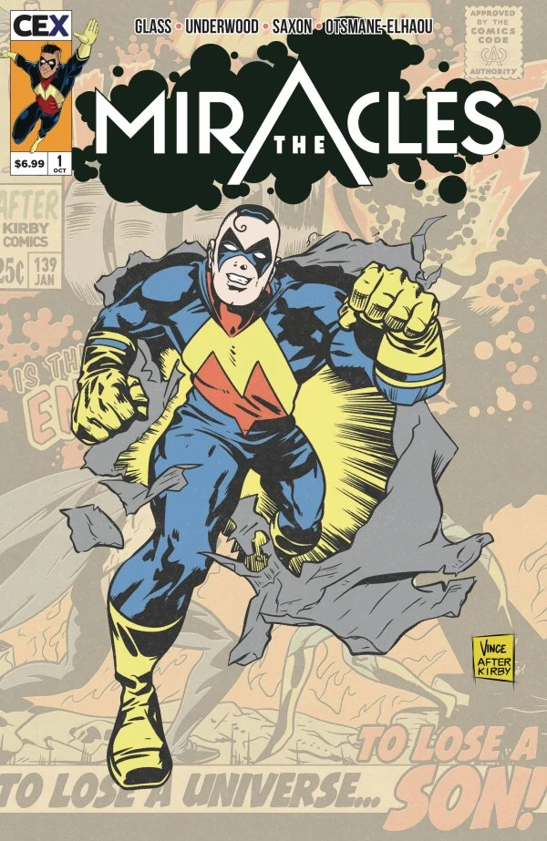 The Miracles #1 — Cover B (Vince Underwood homage)