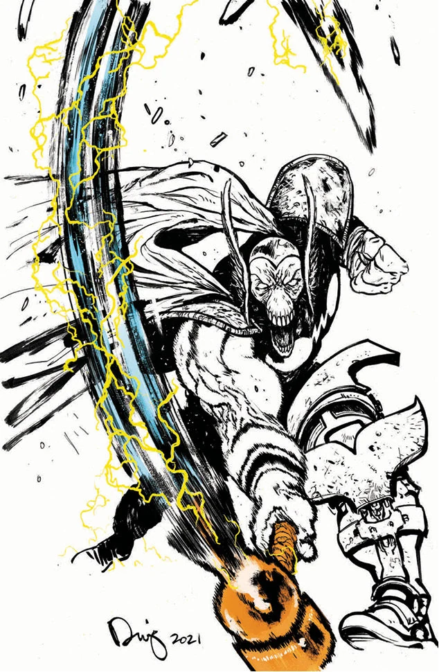Beta Ray Bill #1 — Hall of Comics Daniel Warren Johnson Sketch Virgin Variant / Hall of Comics Daniel Warren Johnson Variant