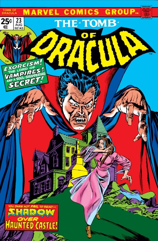 The Tomb of Dracula #23 — Standard cover
