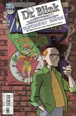 Dr. Blink: Superhero Shrink #2 — Standard cover