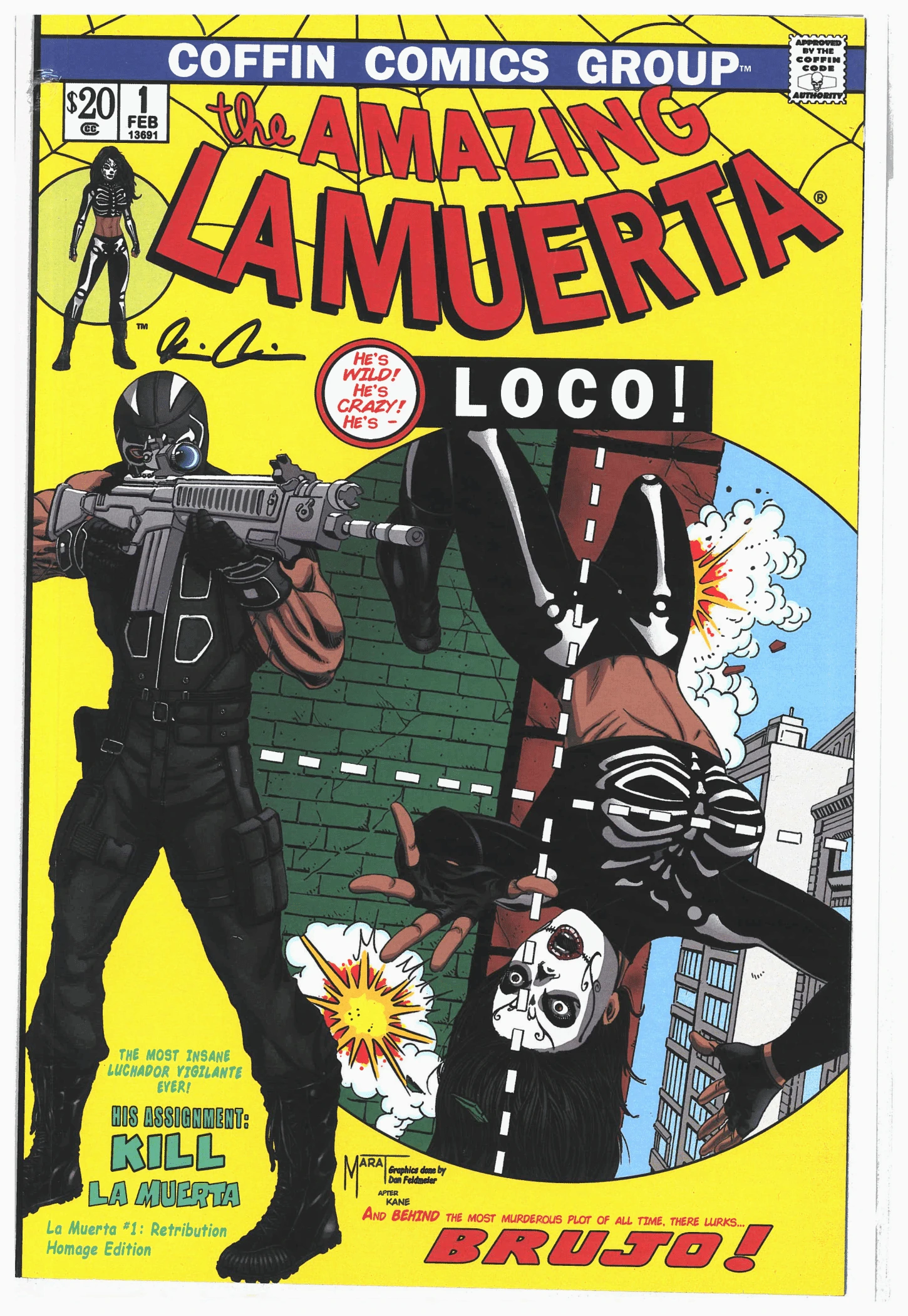 La Muerta: Retribution #1 — Homage Edition