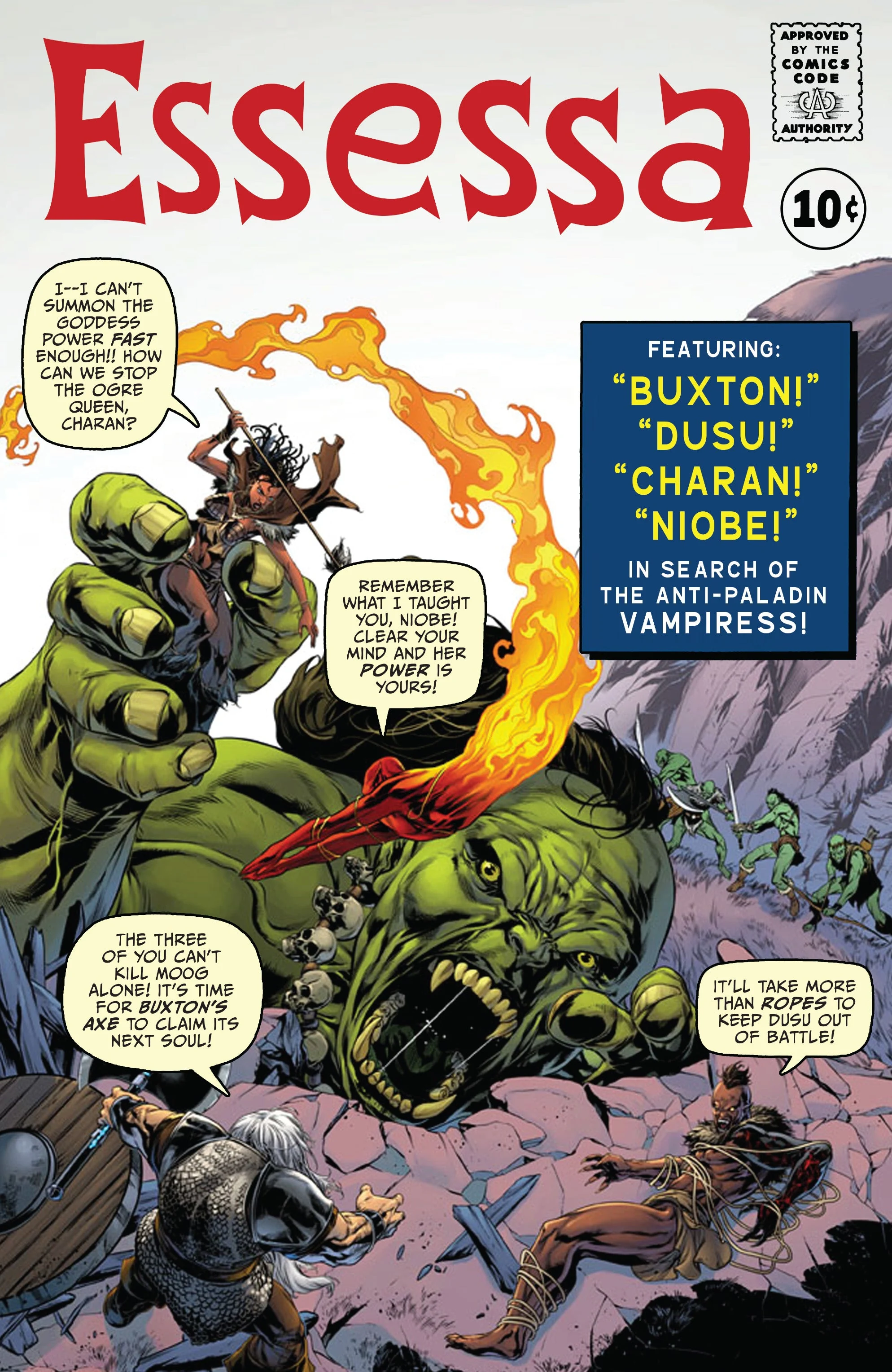 Essessa #1 — Jack Kirby FF1 homage (paper, foil and metal editions)