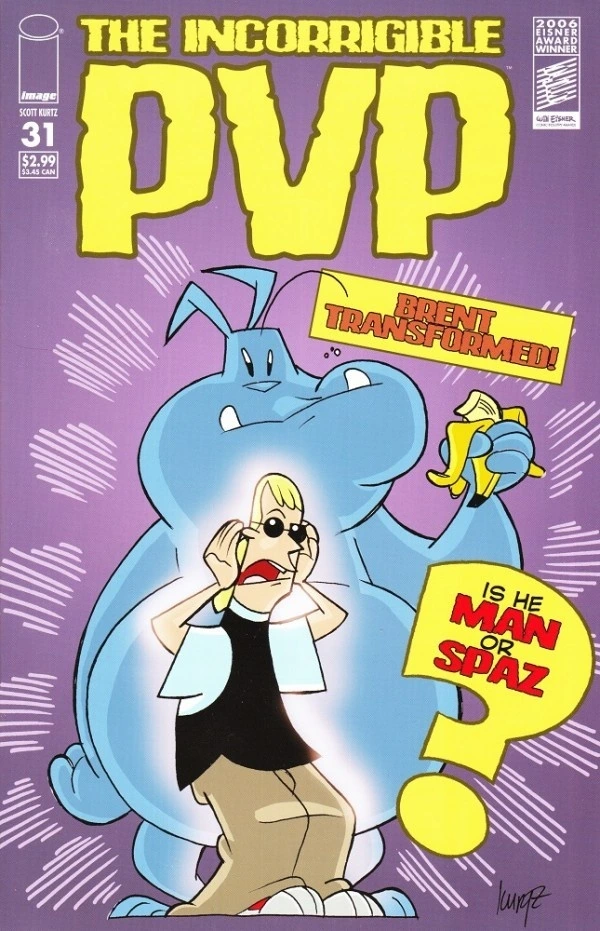 PvP #31 — Standard cover, cover by Scott Kurtz