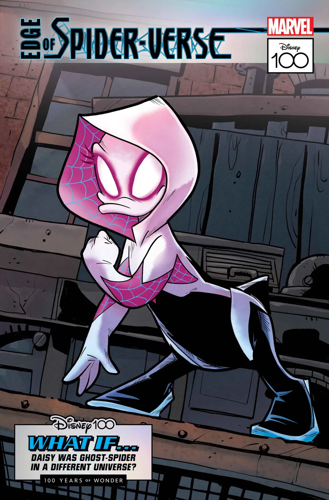 Amazing Spider-Man (2022) #32, Disney100 Spider-Gwen Variant, artwork by Giada Perissinotto