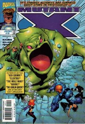 Mutant X #9 — Standard cover
