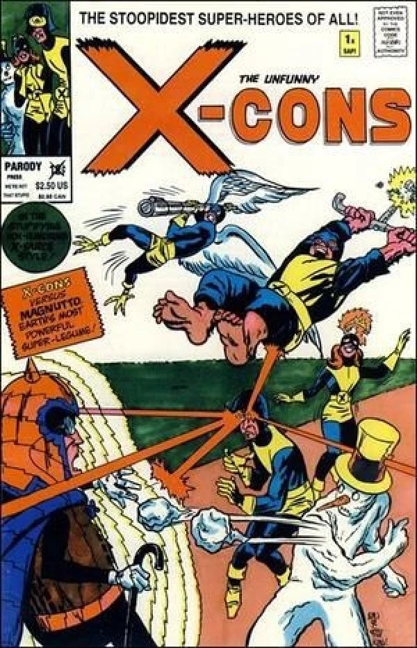Unfunny X-Cons #1 — Cover X