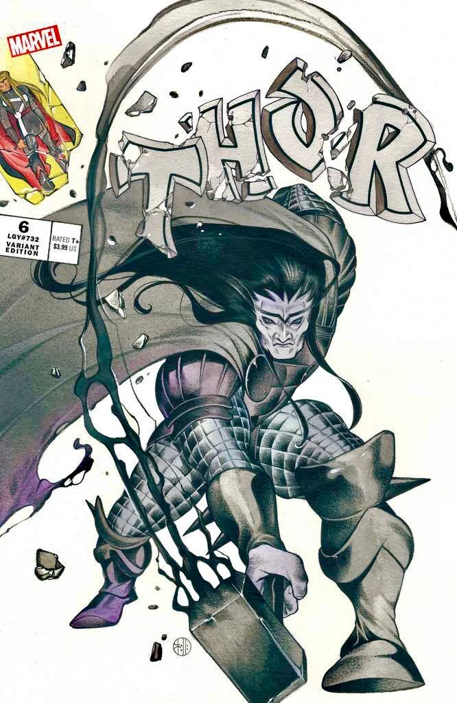 Thor #6 — Frankie's Comics / Golden Apple Comics Momoko Sketch Variant / Frankie's Comics / Golden Apple Comics Momoko Variant / Frankie's Comics / Golden Apple Comics Momoko Virgin Variant