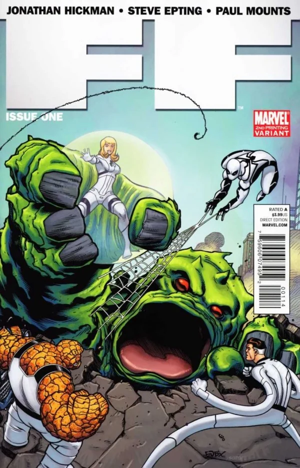FF #1 — 2nd Printing Ed McGuinness