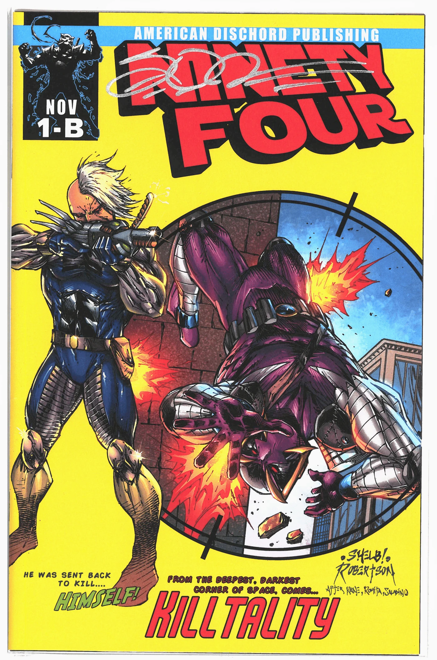 Ninety Four #1 — Cover 1-B — Killtality homage