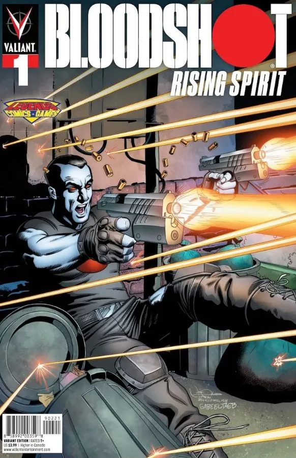 Bloodshot: Rising Spirit #1 — Legends Comics & Games Josh Adams Variant