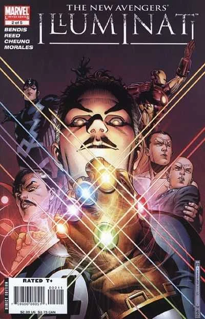 The New Avengers: Illuminati #2 — Standard cover