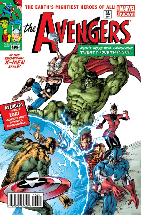 Avengers #24.NOW — Mike Deodato Jr. X-Men #1 Homage Variant