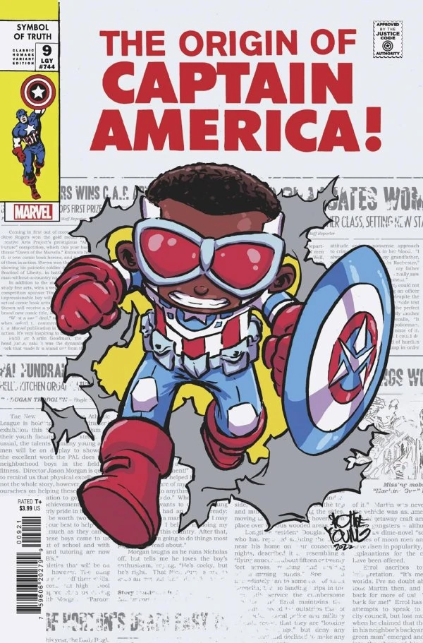 Captain America: Symbol of Truth #9 — Skottie Young Classic Homage Variant