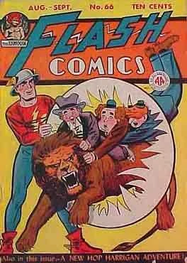 Flash Comics #66 — Standard cover