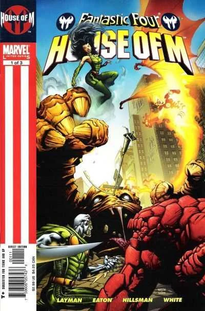 Fantastic Four: House of M #1 — Standard cover
