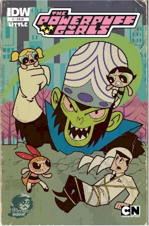 The Powerpuff Girls #1 — Phantom Variant Project Troy Little Variant