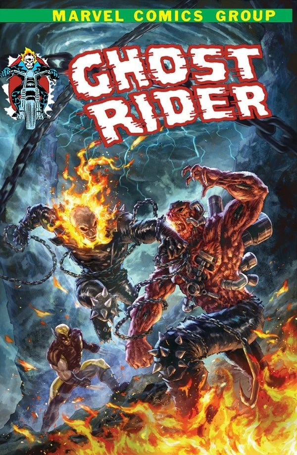 Ghost Rider #7 — Unknown Comic / Street Level Hero / Comic Traders / Antihero Gallery / 616 Comics Alan Quah Variant / Unknown Comic / Street Level Hero / Comic Traders / Antihero Gallery / 616 Comics Alan Quah Virgin Variant, cover by Alan Quah