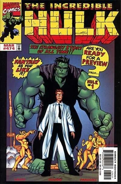 The Incredible Hulk #474 — Standard cover, cover by Unconfirmed