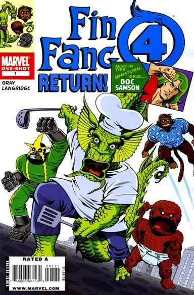 Fin Fang Four Return! #1 — Standard cover